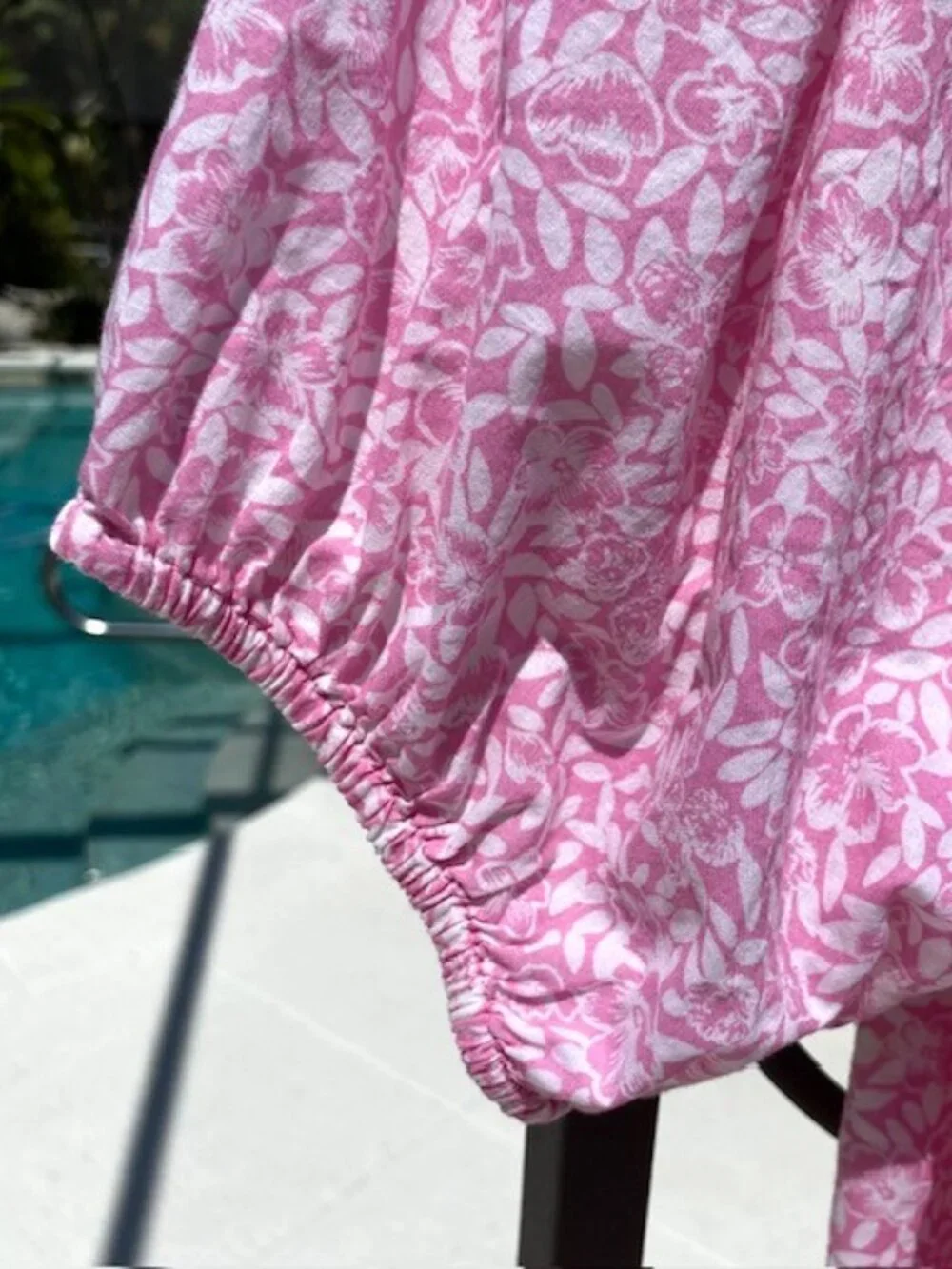 J. Crew Womens Floral Top Cotton Pink Blouse XS